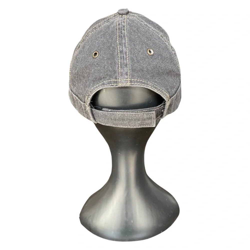 CSI Quality Headwear Black Denim Hat